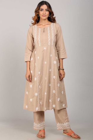 Beige Kurti Manufacturers in Vasant Kunj