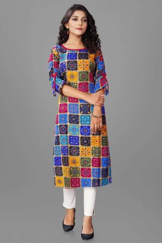 Multi Coloured Kurti Manufacturers in Saudi Arabia