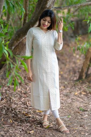 Off White Kurti Manufacturers in Balangir