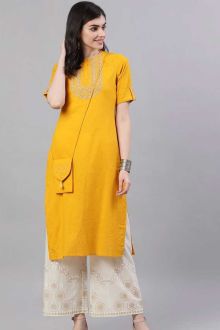 Three Quarter Sleeves Kurti Manufacturers in Delhi