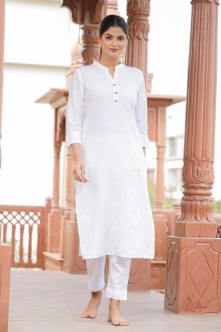 White Kurti Manufacturers in Phalodi