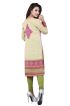 American Crepe Printed Long Kurtis with Stylish Neck Design XS to XXL for Casual Wear Manufacturers  in Delhi