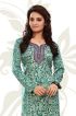 French Jacquard Sea Green Printed Short Kurti With Full Sleeves Sizes S to XL Manufacturers  in Delhi