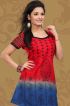 Multicolor Spun Butta Printed Short Tunics Kurtis Half Sleeves Sizes S to XL Manufacturers  in Delhi