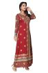 Red Printed Long with Full Sleeves Perfect for Casual Wear and Relaxed Days Manufacturers  in Delhi