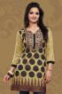 Stylish Beige Short Kurti with Embroidered Design and Full Sleeves Available in Sizes XS to XXL Manufacturers  in Delhi