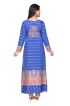 Stylish Blue Printed with V Neckline and Full Sleeves Ideal for Casual Wear Free Size Manufacturers  in Delhi