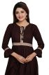 Stylish Coffee Short Kurti with Trendy Sleeves Regular Fit for Casual Outings Sizes S XL Manufacturers  in Delhi