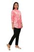 Stylish Pink Printed 3/4th Short Kurti for Women - Perfect for Casual Wear Manufacturers  in Delhi