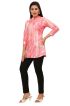 Stylish Pink Printed 3/4th Short Kurti for Women - Perfect for Casual Wear Manufacturers  in Delhi