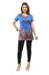 Stylish Solid Blue Printed Short Kurti with Half and Full Sleeves for Everyday Comfort Manufacturers  in Delhi