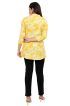 Stylish Yellow Color 3/4th Short Kurti for Women Perfect for Casual Wear   Manufacturers  in Delhi