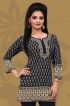 Trendy American Crepe Kurti with Stylish Print for Casual Wear XS to XXL Manufacturers  in Delhi