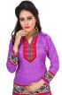 Trendy Purple Short Kurti with Full Sleeves in American Crepe Available in XS to XXL Manufacturers  in Delhi