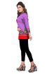 Trendy Purple Short Kurti with Full Sleeves in American Crepe Available in XS to XXL Manufacturers  in Delhi