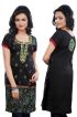 Trendy Regular Fit Cotton Kurti with Stylish Multi Colored Embroidery for Effortless Style Manufacturers  in Delhi