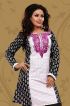 Versatile Embroidered Pink Patchwork Cotton Kurti Available in Sizes XS to XXL Manufacturers  in Delhi