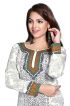 White French Jacquard Printed Short Kurti Regular Fit Sizes S to XL Manufacturers  in Delhi